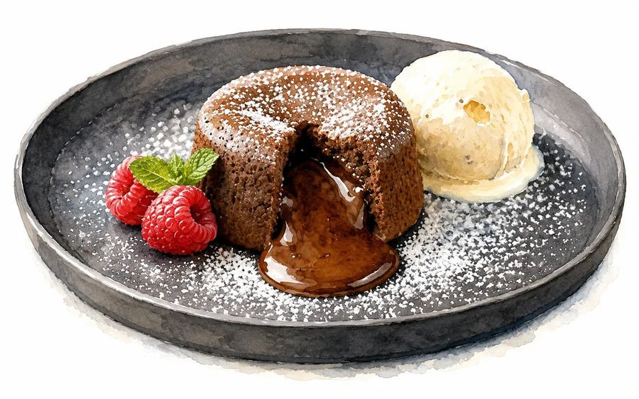 Soufflé al cioccolato