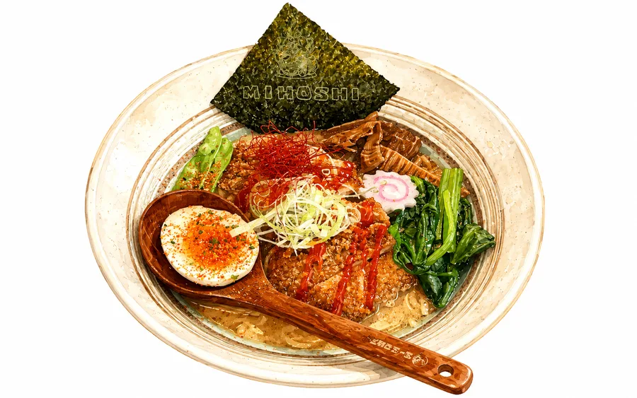 Spicy tori ramen