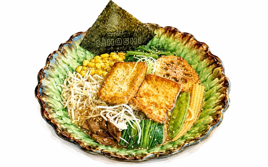 Veggie ramen
