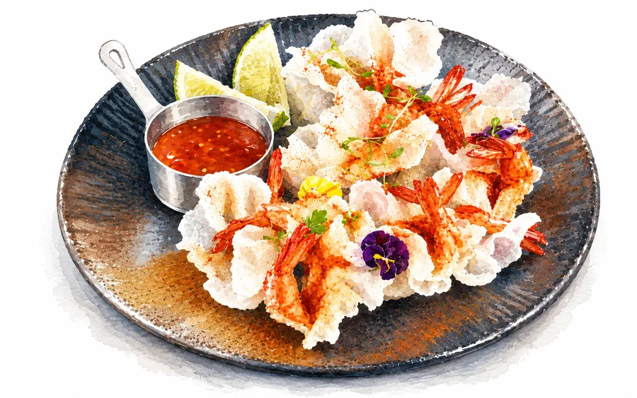 Vietnamite ebi roll